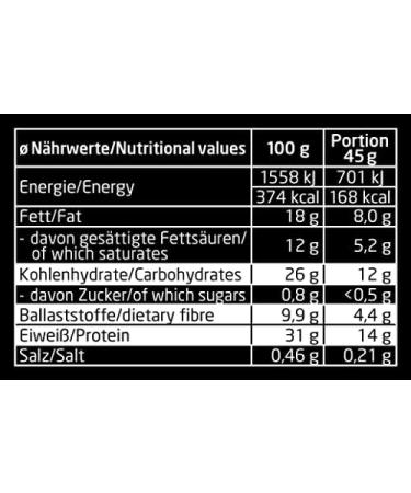 Buy Layenberger 3K Protein Bar Crunchy - High Protein Low Sugar - Dark Chocolate - 15 Pack - International Shipping - Buy Online on GoSupps.com