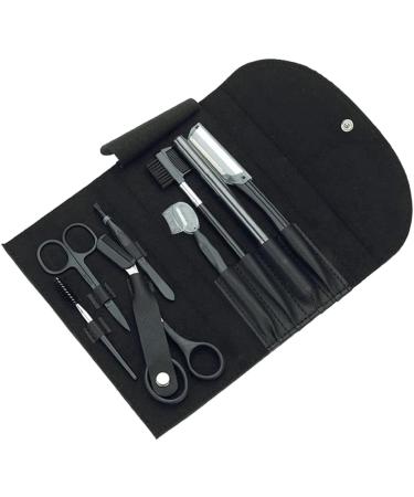 Laimoere 8-Part Eyebrow Set - Premium Eyebrow Brushes Tweezers Scissors & Combs for Perfect Brows | International Shipping - Buy Online on GoSupps.com