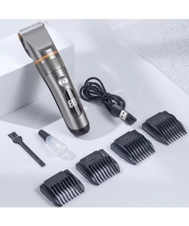 Buy Rechargeable Full Body Washing Hair Clipper - Electric Self-Scraping Hair Clipper 185mm Gray for Premium Grooming - Buy Online on GoSupps.com
