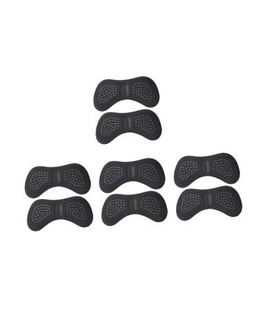 Beaupretty 4 Pairs Non-Slip Heel Stickers Heelpiece Sticker Leather Heel Sticker Anti-wear Shoe Pad High Heels Pad Feet Pads for Shoes Protective Shoe Pad Anti-wear Feet Sticker Heel Patch