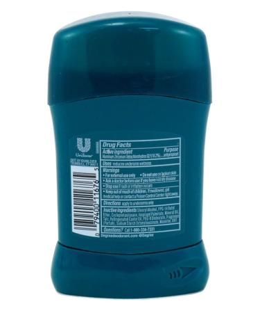 Degree Deodorant 1.7 Ounce Mens Cool Rush (50ml) (6 Pack) - Buy Online on GoSupps.com