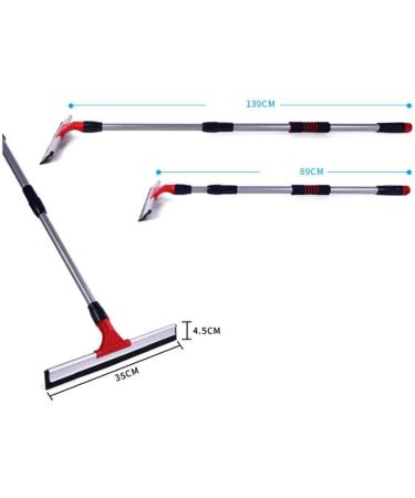 Floor Wiper-Heavy Duty Floor Long Handle Dual Perfect for Washing and Drying Tile Glass Marble and Wood Surfaces (Size : 35cm) (45cm) - Buy Online on GoSupps.com