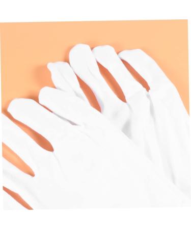 Beavorty 2 Pairs moisturizing Hand Gloves Cleaning Gloves spa Gloves Hand moisturizer Gloves Party Etiquette Gloves Hydrating Gloves Gel Gloves Beauty Gloves White handguard Work Non-Slip - Buy Online on GoSupps.com
