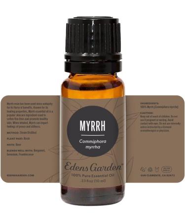 Edens Garden Myrrh Essential Oil- 100% Pure Premium Grade Undiluted Natural Therapeutic Aromatherapy The Best for Diffuser Skin Face Hair 10 ml (.33 fl oz) Myrrh 0.33 Fl Oz (Pack of 1) - Buy Online on GoSupps.com