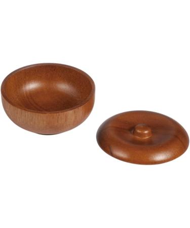 Minkissy 2-Piece Razor Cup Shaving Butter Kit for Men - Wood Shaving Cup & Foam Bowl - Premium Men's Shave Brush Set 9.7x9.7 cm - Buy Online on GoSupps.com