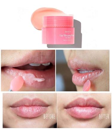 Moisturizing Lip Sleep Mask | Repair Dry Cracked Lips Overnight | Hydrating Night Treatment - Buy Online on GoSupps.com