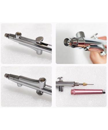 Fattoz Portable Single Action Airbrush 0.3mm Nozzles Airbrush Pen for Model Cake Nail Car Painting Beauty Inkjet Easy to Use -Red - Buy Online on GoSupps.com