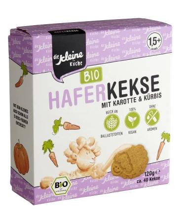 Organic Baby & Toddler Snack Package (8+ Months) - Oat Biscuits Carrot Cookies Crackers & More - Additive-Free | Small Kitchen - Buy Online on GoSupps.com
