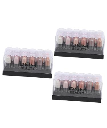 DOITOOL 3 Boxes 12 Shadow Box Eyeshadow Ladies Suits Girl Cosmetics Tool Woman Lasting Flash Pen 1 count (Pack of 1) As Shownx3pcs