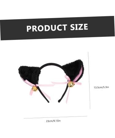 PLAFOPE 1 Set Cat Ears Headband Animals Ear Headband Animals Tail Prop Animal Cosplay Accessories Festival Tail Decor Costume Party Prop Party Decors Dress up Costume Animal Ear Hairband - Buy Online on GoSupps.com