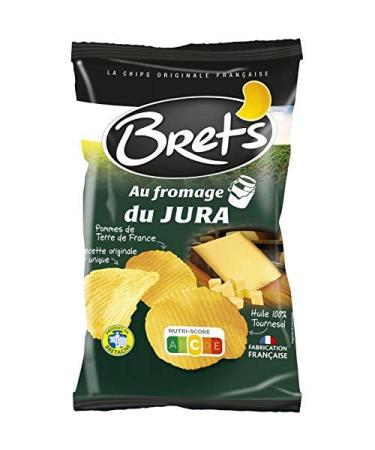 BRET'S - Jura Cheese Chips 125G - Pack of 3 - best offer