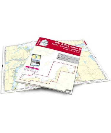 NV Atlas Series 6 with App License - Nautical Chart for Baltic Sea | Poland Lithuania Latvia - International Shipping Available - Buy Online on GoSupps.com