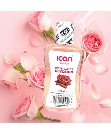 ican London Rose Water Glycerine 100ml - Buy Online on GoSupps.com
