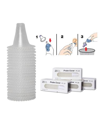 200Pack Ear Thermometer Probe Covers Lens Filters Refill Refill Covers for All themometer Thermometer Models Digital Thermometers Disposable Covers - Buy Online on GoSupps.com