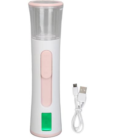 Facial Mist Sprayer Hand Held Facial Humidifier Double Holes High Efficiency 30ml Capacity Ultra Fine Spray for Home and Outdoor Use (Pink) - Buy Online on GoSupps.com