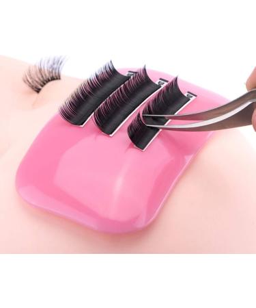Silicone Eye Lashes Gasket Pads for Eyelash Extensions - Grafting Pallet & Holder in Pink - Buy Online on GoSupps.com