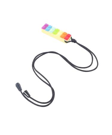 Buy Colorful Non-Toxic Baby Bite Ring Necklace - Sensory Silicone Chew Toys (5 Pieces) | Safe & Soft Teething Solution for Newborns - Buy Online on GoSupps.com