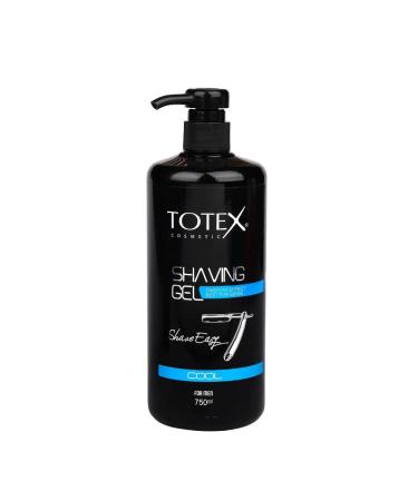 Totex Cool Shaving Shave Gel For Men & Woman | Smooth Clear Transparent Quick Dry Protects Sensitive Skin | Bikini Line Shaving Gel 750ml