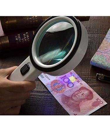 Magnifiers Magnifying Glass Super Clear 30x Anti-Fall Reading Elderly Students Convenient Handheld Extended Mirror Reading Aids - Buy Online on GoSupps.com