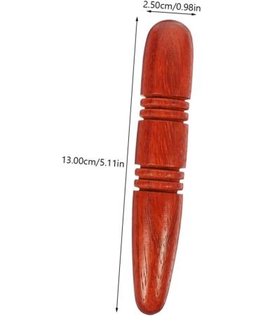 Minkissy Acupuncture Rod & Foot Massager Set - 4-Piece Wooden Roller Massage Device for Relaxation & Garden Ornaments - Buy Online on GoSupps.com