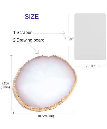 Clear Jelly Nail Stamper Kit with Nail Art Pens and Accessories - White - Buy Online on GoSupps.com