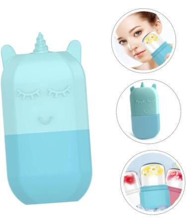 Angoily Unicorn Ice Silicone Ice Mold Ice for Face Beauty Whitening Kit Facial Beauty Ice Roller Shrink Pore Ice Roller Under Eye Roller Eye Wand Food Grade Silicone Eyes Lifter - Buy Online on GoSupps.com