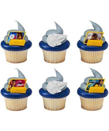 Solo a Star Wars Story: Han Solo Cupcake Rings - 24 pc - Buy Online on GoSupps.com