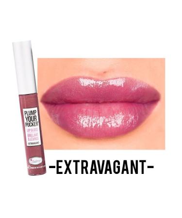 theBalm Plump Your Pucker Lip Gloss Extravagant - Hydrating Lip Plumper for Gorgeous Lips - Buy Online on GoSupps.com