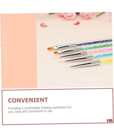 Healeved 3 Sets Nail Pen Wear-resistant Nail Tools Manicure Tools 3d Gel Dotting Tools Nails Gel Nail Supply Nails Kits Nail Tools for Nail Art Pro Tools Nail Gel Crystal Pen Household Abs - Buy Online on GoSupps.com