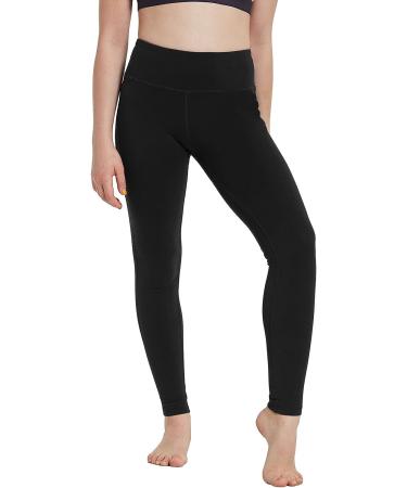 BALEAF Youth Girls' Compression Dance Leggings with Back Pocket - Black, Medium - Buy Online on GoSupps.com