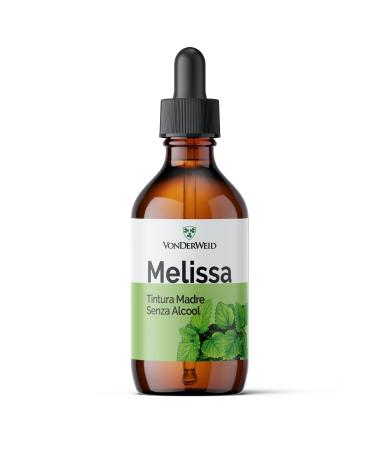 VONDERWEID Alcohol-Free Melissa Mother Tincture | Melissa Officinalis Drops | Melissa for Mental Wellbeing | Ultrasonic Extraction | Vegan Alcohol-Free | 100 ml