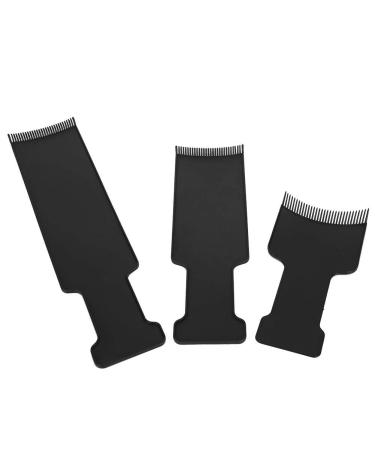 3-Piece Balayage Highlighting Board Set - Professional Black Hair Color Board for Salon Hair Dye Applications - Buy Online on GoSupps.com