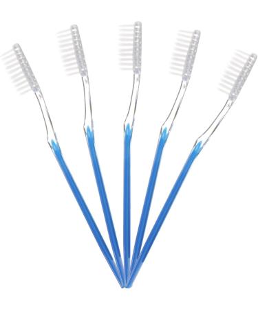 Gatuida 60pcs Disposable Travel Toothbrush - Soft Fur Dental Equipment for On-the-Go Oral Care - Buy Online on GoSupps.com