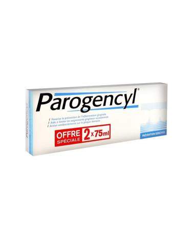 Parogencyl Gum Prevention Pack of 2 x 75 ml