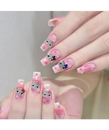 18Pcs Alloy Kitty Nail Charms Shinny Kawaii Nail Rhinestones Silver Jewelry Kit Nail Crystal Nail Decorations Cartoon Nail for Hair Clips Refrigerator Magnets Dress Up and Phone Cases 18 pcs Kitty - Buy Online on GoSupps.com