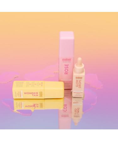 MineTan Facial Tanning Skincare | Facial Self Tan Collection - Glowy Dark Tan Results Use Daily to Build Your Bronze Vegan Friendly Cruelty Free Wonder Tan Face Serum - Buy Online on GoSupps.com