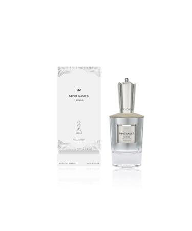 MIND GAMES Caissa - Luxury Perfume with Notes of Black Licorice White Gardenia & Vegan Musk - Elegant Extrait de Parfum for Women & Men - Floral & Woody Perfume - 100 mL/3.4 oz