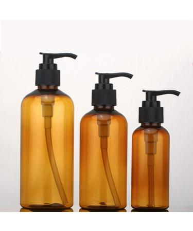 Greenland Amber Bottles - 100/200/300ml Practical Refill for Lotion & Shower Gel | Household Storage | Empty Brown Bottle - Buy Online on GoSupps.com