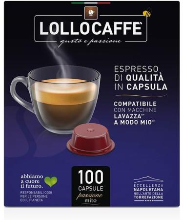  Lollo Caff 200 Capsules compatible with A Modo Mio Lollo Caffe' Classic Espresso - Buy Online on GoSupps.com