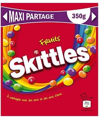 SKITTLES - Fruit Candy 350G - The Unit - Buy Online on GoSupps.com