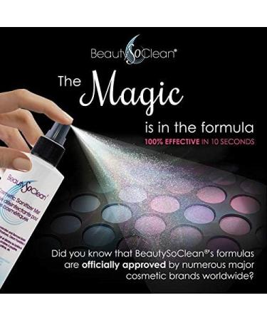 Buy Cosmetic Sanitizer Mist - 8 oz Makeup Sanitizing Spray for Palettes & Creams Perfect for Blush Bronzer Concealer & Eyeshadow - Shop Worldwide - Buy Online on GoSupps.com