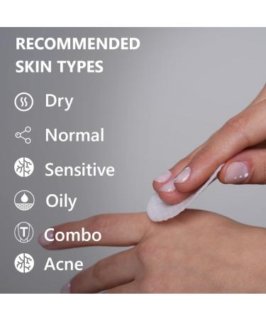 Clarifying Acne Control Pads | Glycolic Acid & Salicylic Pads for Clear Skin | Dermatologist Tested | 60 Count - Buy Online on GoSupps.com
