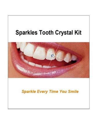 Tooth Crystal Kit - 20 Pieces Assorted Colour Crystals