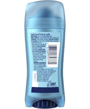 Secret Invisible Solid Antiperspirant and Deodorant Vanilla Scent 73 g Deodorant 73 g (Pack of 1) - Buy Online on GoSupps.com