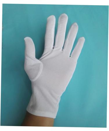 12 Pairs Guantes Desechables Jewelry Touch Gloves Inspection Gloves Nylon Gloves Protective Gloves Dust Free Gloves Medical Gloves Disposable Glove White Clean Work Cotton Gloves - Buy Online on GoSupps.com