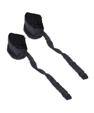 WOONEKY 2pcs Dry Hair Cap Portable Hair Salon Heat Cap Heat Cap for Curly Portable Hats Conditioning Cap