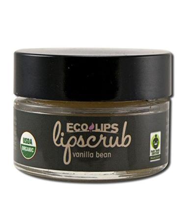 Ecolips Ecolips Organic Lip Scrub  Vanilla Bean  0.5 Ounce Vanilla Bean 0.5 Ounce