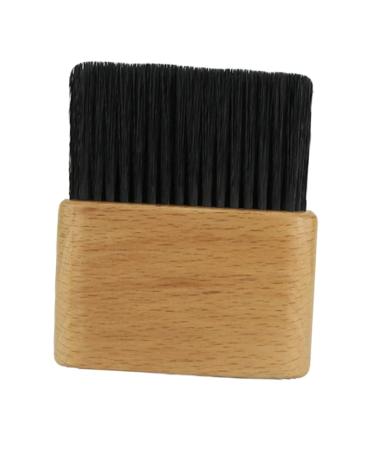 Angoily 1pc Cleaning Brush Haircut Neck Duster Barber Duster Brush Facial Cleansing Brush Cleaning Duster Neck Cleaner Barber Duster Salon Duster Hair Removal Brush Wooden