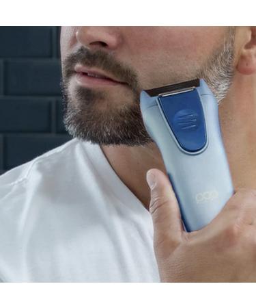 Pop Sonic Glide Shaver Replacement Foil Heads - Blue - Set of 2 | International Shipping Available - Buy Online on GoSupps.com