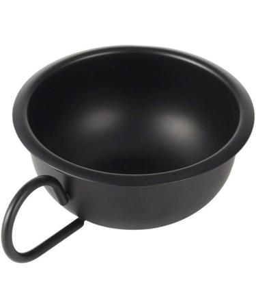 Metal Mask Mixing Bowl Cup for Shaving - Travel Cosmetic Shell & Razor - DIY Shaving Foam Holder for Men - Buy Online on GoSupps.com